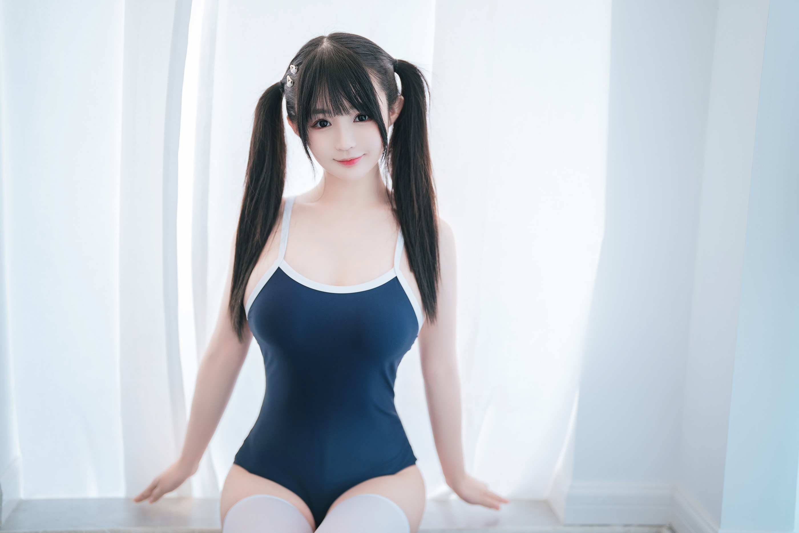 图片[1]-桜井宁宁 – NO.064 白丝死库水 [84P]-XikXak